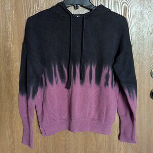 Peyton Jensen Ombre Hooded Sweater, S